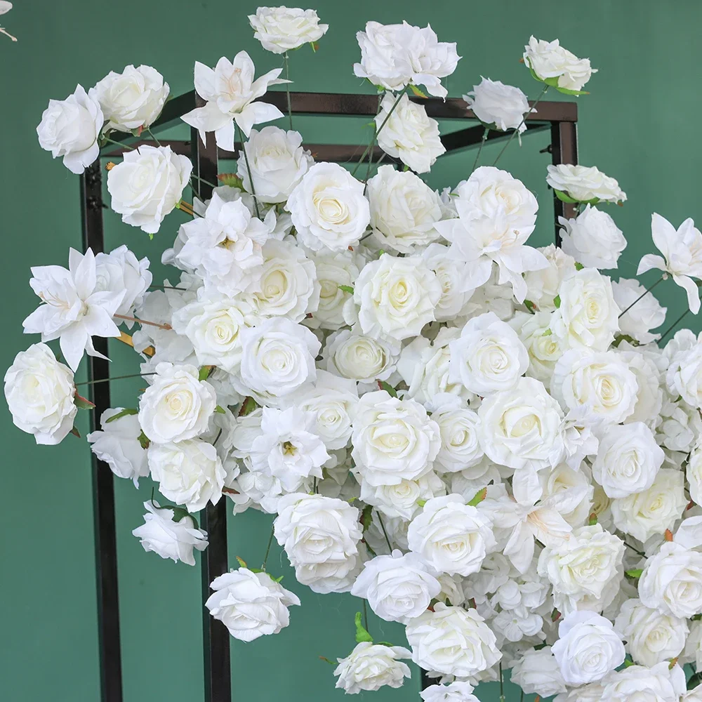 Свадебный фон Искусственные цветы композиция украшение для событий высокое