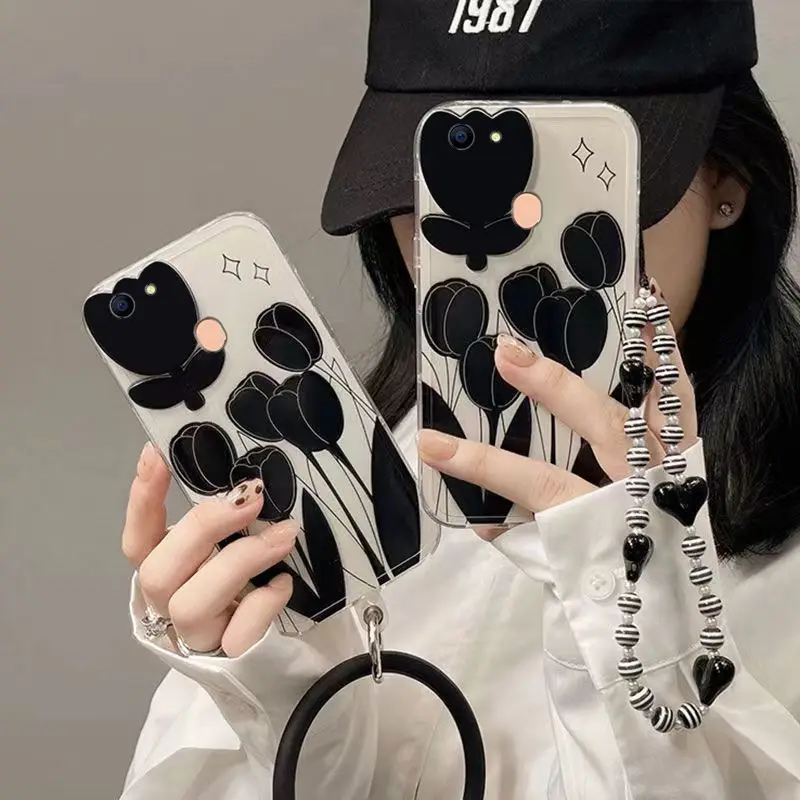 

Suitable For Oppo A73 Phone Case Anti Drop Soft Shell Full Package Fashion Women'S High Appearance