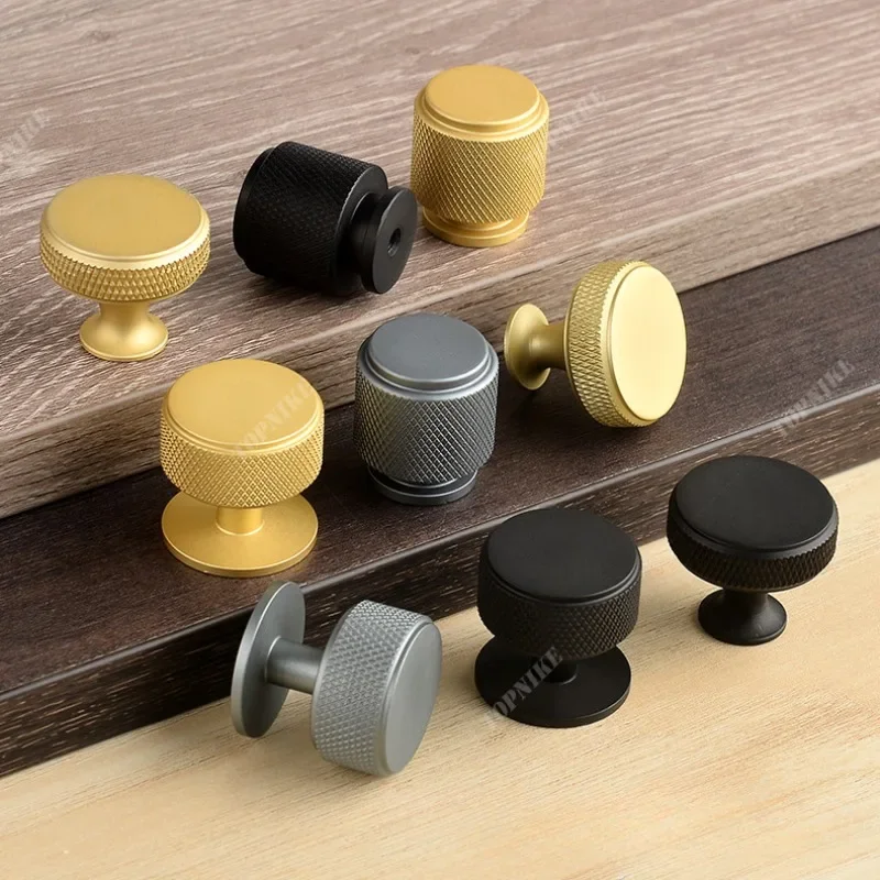 Простые дверные ручки ящика шкафа маленькая ручка круглая с одним отверстием