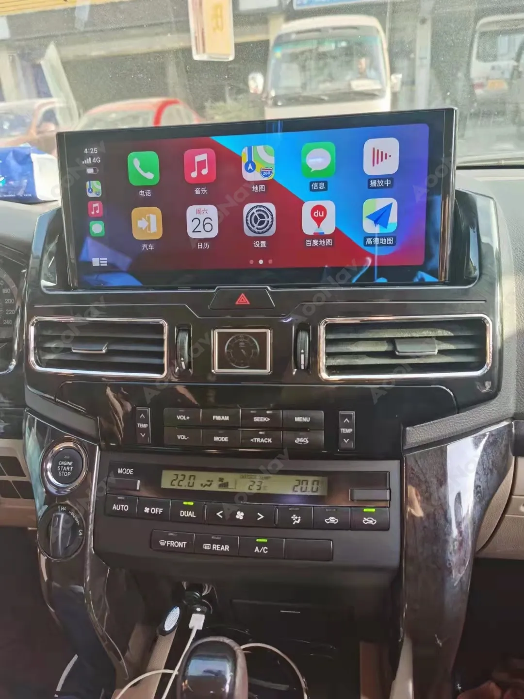Автомагнитола на Android для Toyota LAND CRUISER 200 LC200 2007-2015 мультимедийный плеер стерео
