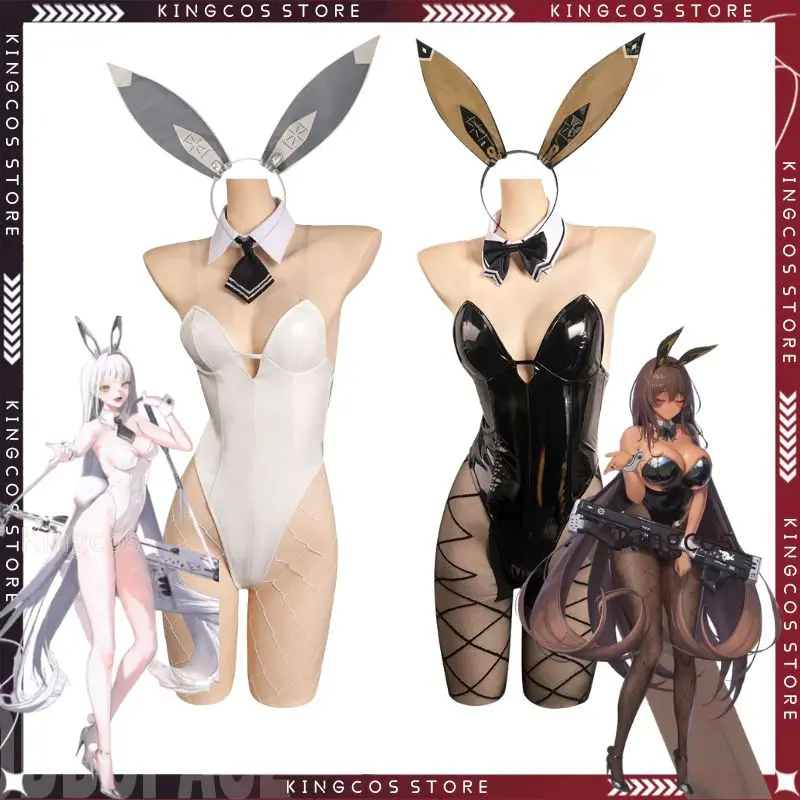 

NIKKE The Goddess Of Victory Bunny Girl Blanc Noir Cosplay Fantasia Costume Sexy Uniform for Girls Women Halloween Disguise Suit
