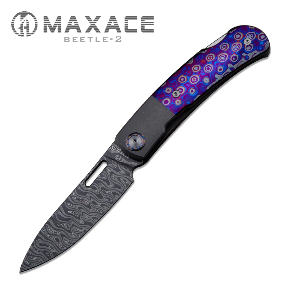 Maxace Beetle-2 0 CPM-MAGNACUT складной нож с костной инкрустацией тактический для выживания