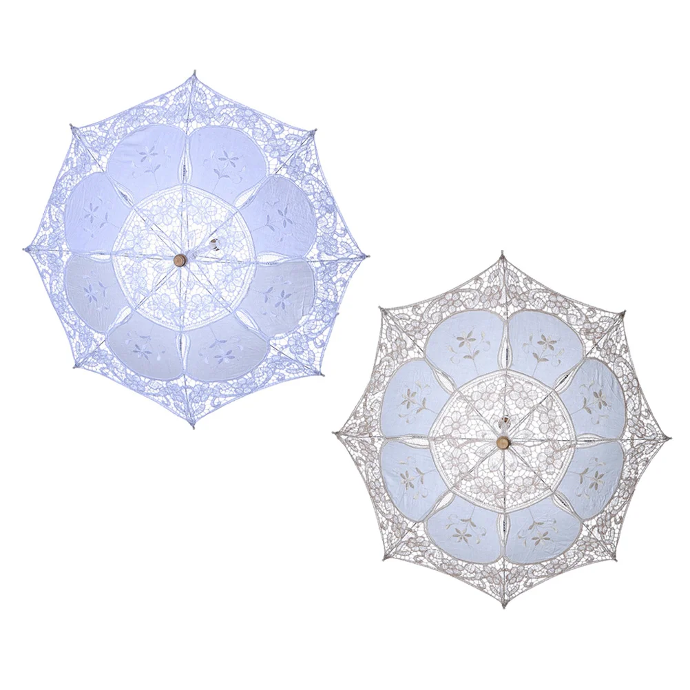 

White Umbrella White Umbrella Wedding Sombrillas De Para Decorative Umbrella White Parasol