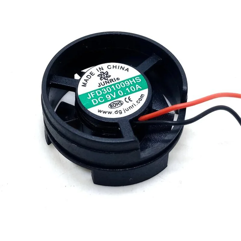 

3010 0.10A automobile LED headlight cooling, 9V hydraulic support cabinet without hole 3cm circular cooling fan