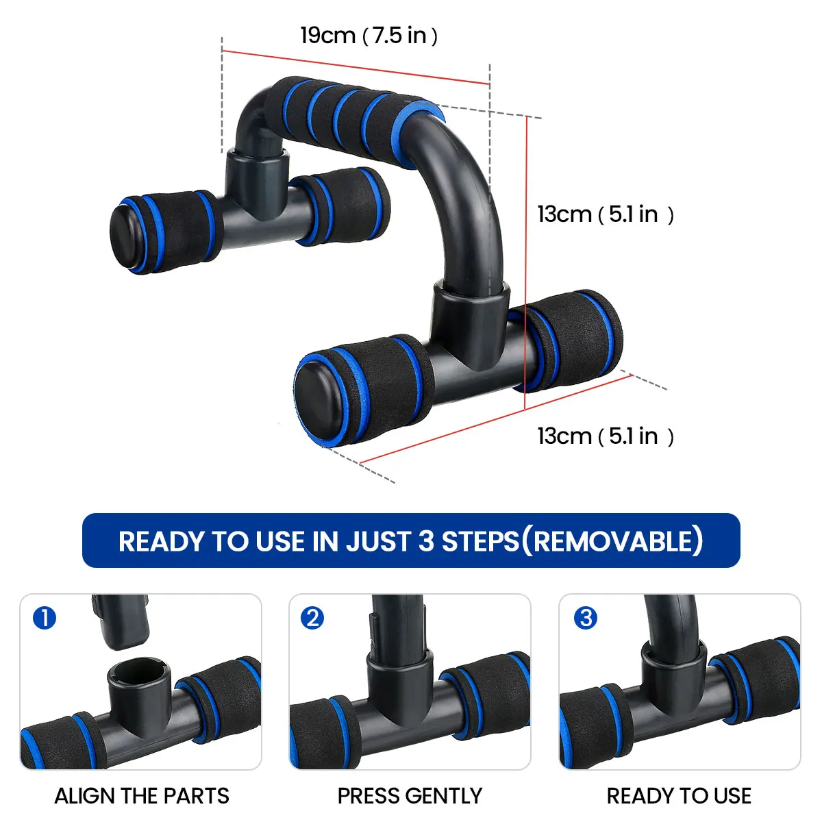 SGODDE 1 пара пуш-ап подставки ручки грудь бодибилдинг спортивные мышечные