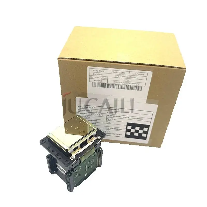 Фото Jucaili новая оригинальная золотая печатающая головка Epson L1440 DX6 DX7 для принтера Roland Mutoh Mimaki струйный принтер №1