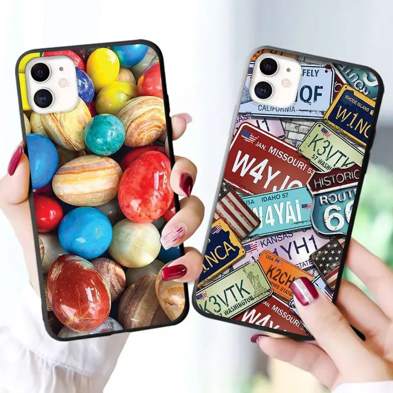 

Silicone Phone Case For Xiaomi 9 SE 10 Lite 9T 10T Pro Poco F2 F3 M2 M3 Pro X3 NFC X3 GT Matte Soft Cover C-1