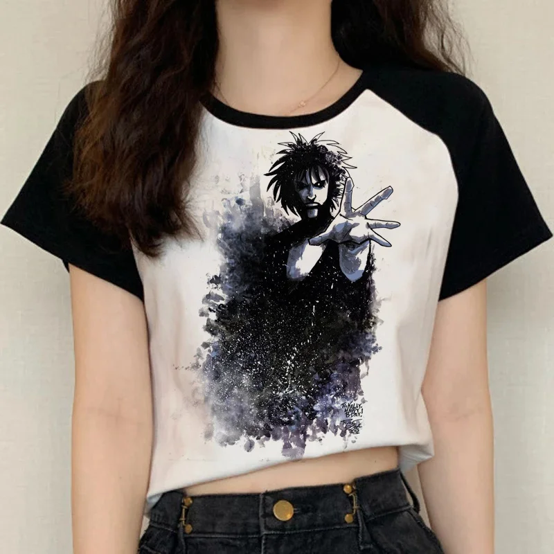

Летний топ sandman, белая мужская футболка с графическим рисунком, забавная Винтажная футболка в эстетике аниме