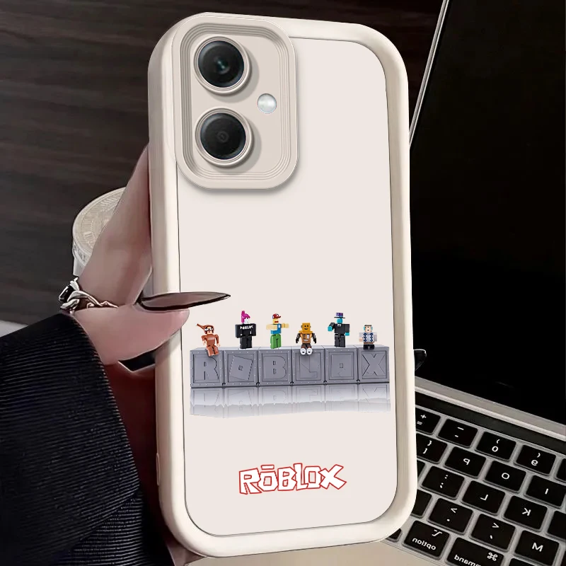 Фото Моющийся чехол с персонажами Roblox для Xiaomi Redmi Note 15 14 14S 13 5G 12S 11 10 Pro Plus 15C 14C 13C 12C 12 4G A1 №3