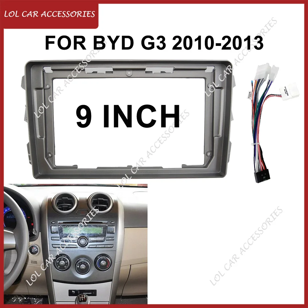 Автомагнитола 9 дюймов для BYD G3 2010-2013 стерео Android MP5 Wi-Fi GPS-плеер 2 Din головное