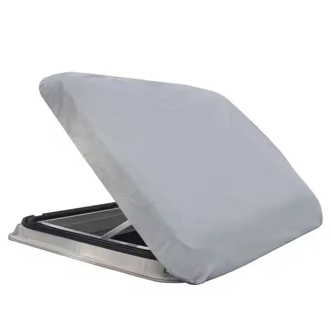 

Серый люк на крыше для автодома, ткань Оксфорд, водонепроницаемый солнцезащитный чехол на люк для каравана, дома на колесах, аксессуары для автодома