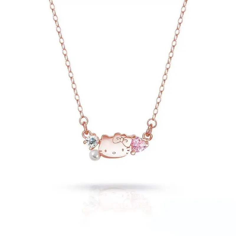 

Женское ожерелье из серебра 925 пробы с героями мультфильмов