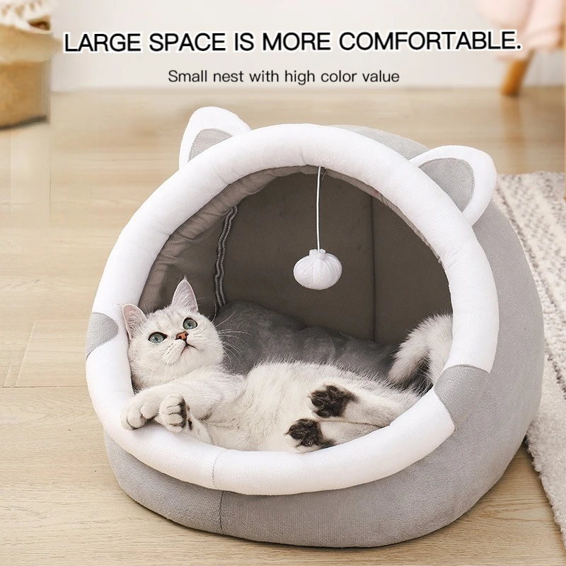 

New Cat Bed Winter Fashion Warm Basket Suit For Pet House Furniture Products Kitten Supplies For Dog Cats Accessories