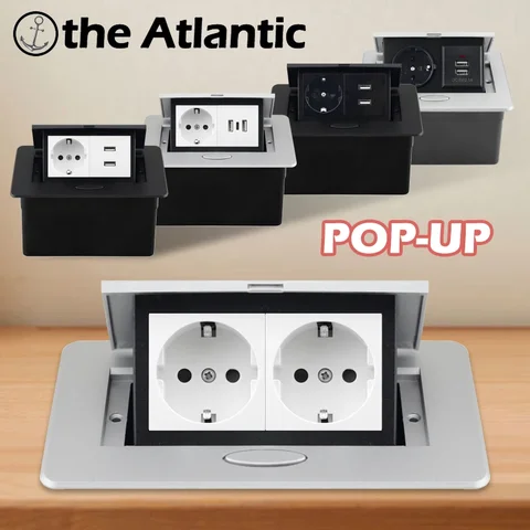 Скрытая розетка NoEnName_Null с USB и Type C