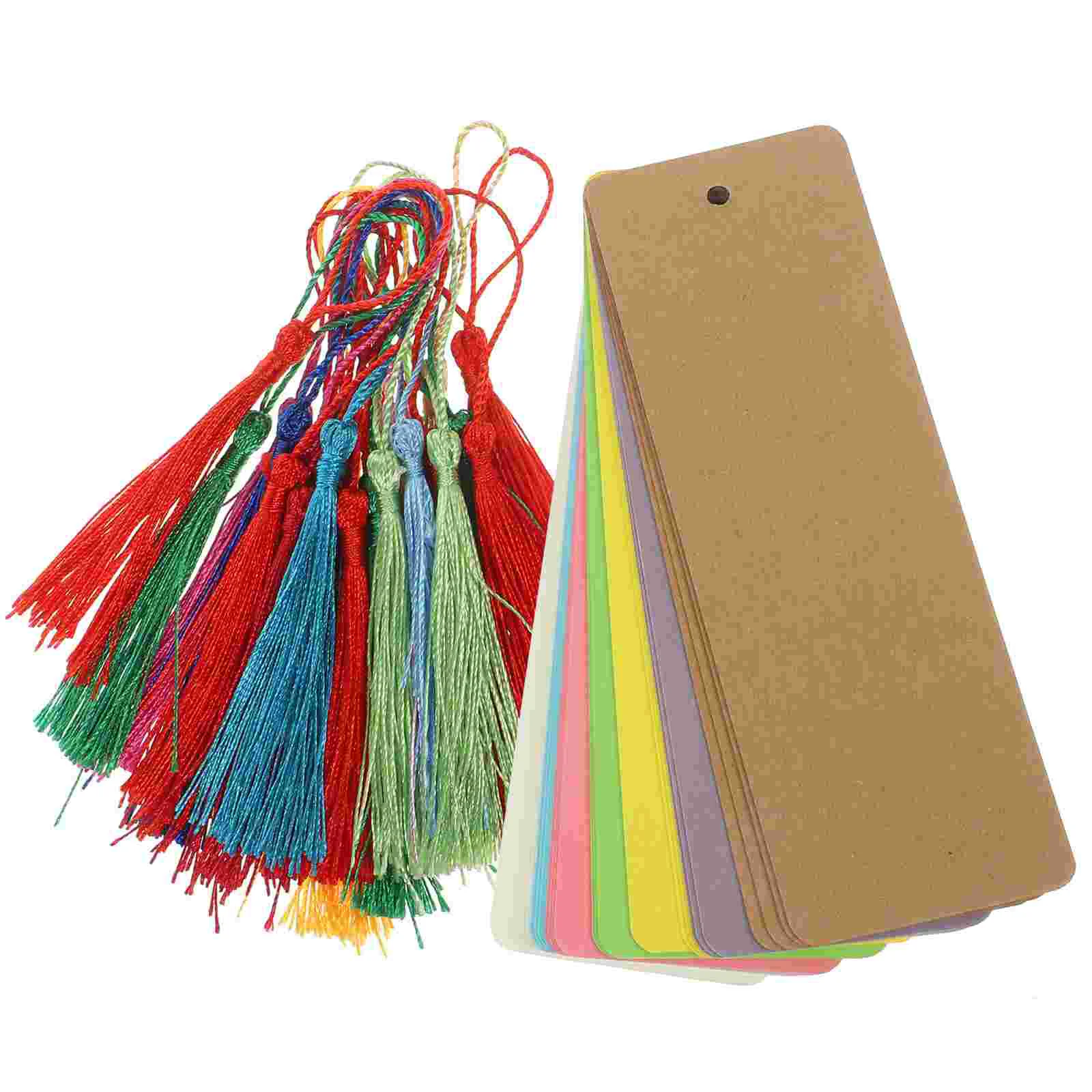 

1 Set of Handmade Paper Bookmarks Diy Paper Bookmarks Graffiti Page Blank Markers