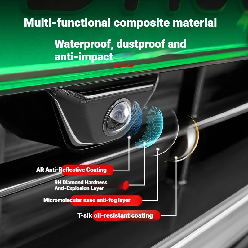 Фото Подходит для автомобилей Wuling, 360-градусная защитная крышка для объектива, водонепроницаемая и пылезащитная, комплект аксессуаров для модификации автомобиля. №2
