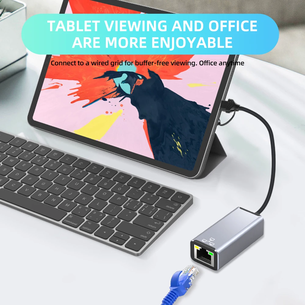 USB 3.0 Network Card Type C 1000Mbps Ethernet Adapter to Rj45 Lan for Laptop Xiaomi PC Internet Mi Box Nintendo Switch - купить по