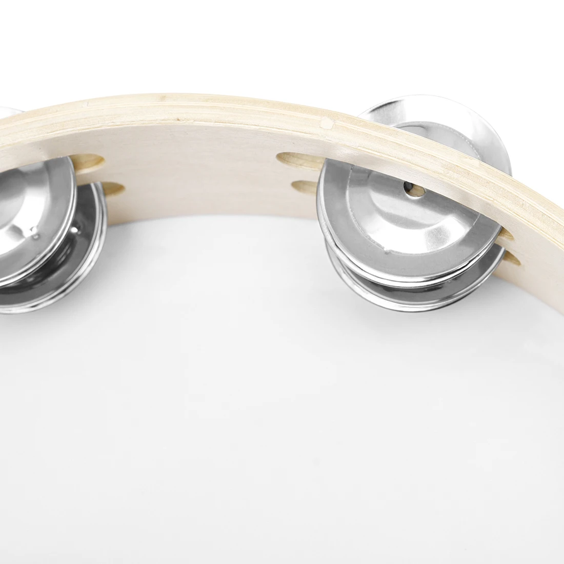 Бубен 10-дюймовый двухрядный ручной музыкальный инструмент для