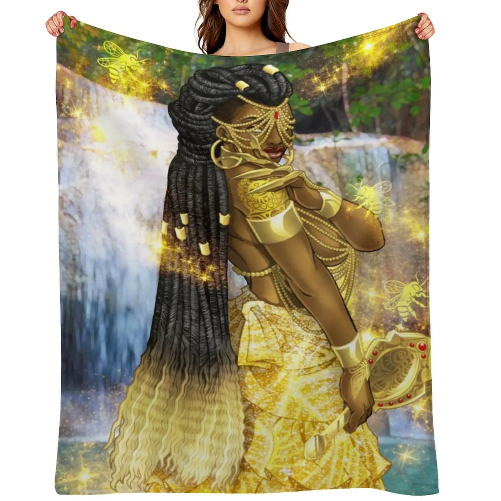 Фото Одеяло Oshun, декоративное одеяло для дивана, роскошное утолщенное одеяло, декоративные пледы №2