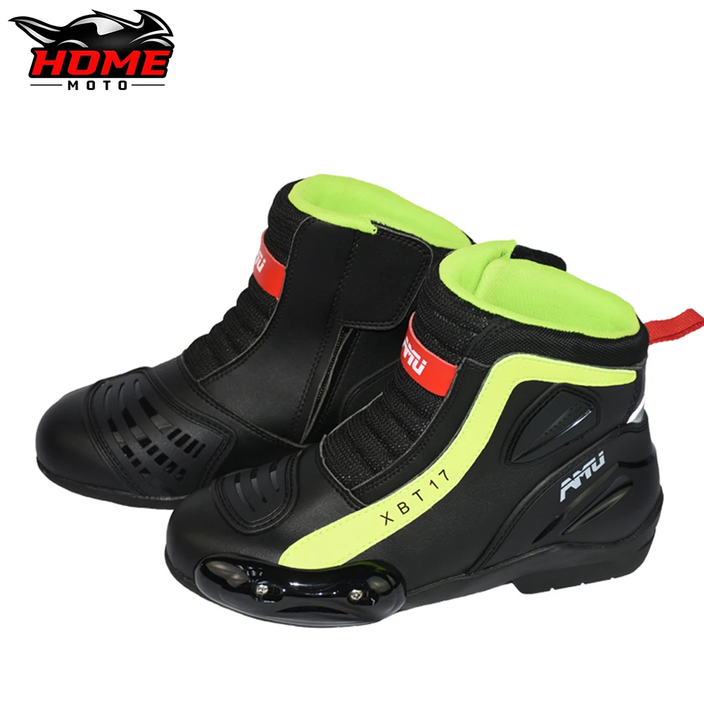 

Waterproof Motorcycle Boots Motocross Boots Shoes Motorcycle Protection Shoes Men Boots Motorcyclist Accessories 3 Colors