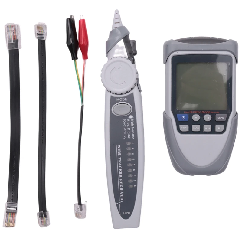 

Точечные товары, ручной многофункциональный тестер сетевого кабеля, ЖК-дисплей, цифровые Проводные трекеры, полярность напряжения, тест POE