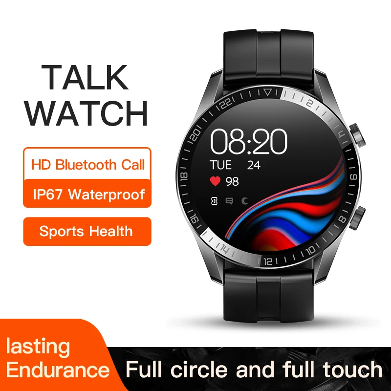 

Bussiness Smart Watch Men Bluetooth Call Message Reminder Music Play Big Screen Multiple Sports Sleep Monitor for Man Women