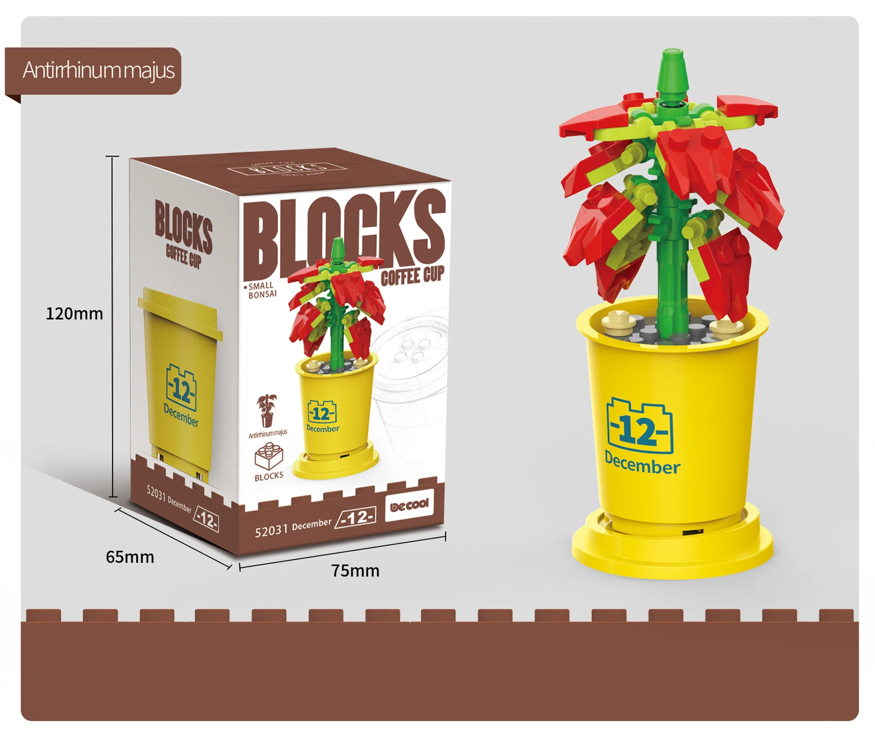 

Succulent Building Blocks Potted Assembled Small Particles Blocks Creative Decoration Gifts Classic Home Decoration Model Bricks
