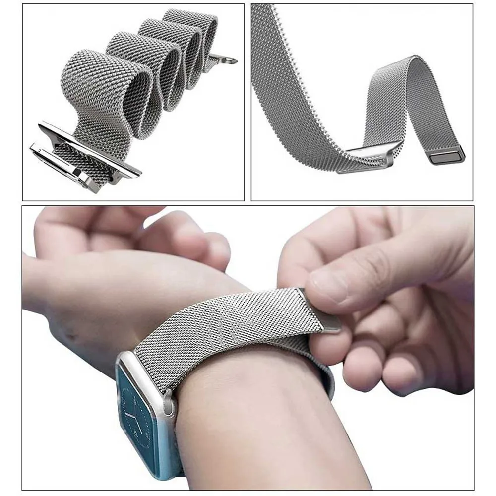 49mm metal Magnetic Loop correa Strap For Apple watch band 44mm 40mm 38mm 42mm bracelet iWatch serie Ultra 8 7 4 3 SE 6 45 41mm