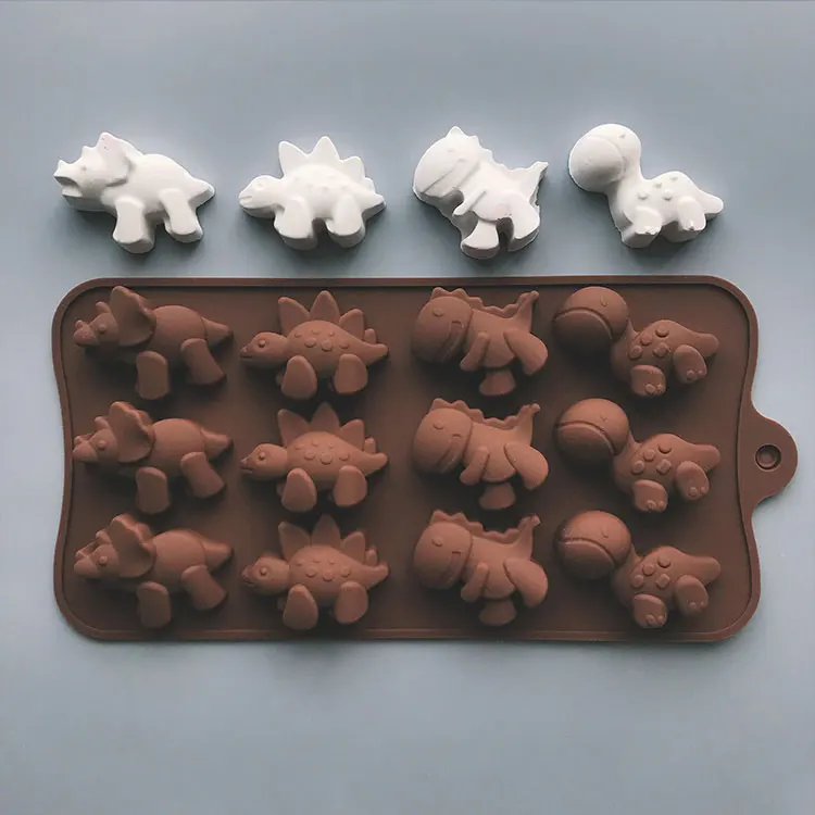 

Силиконовая форма для выпечки динозавр