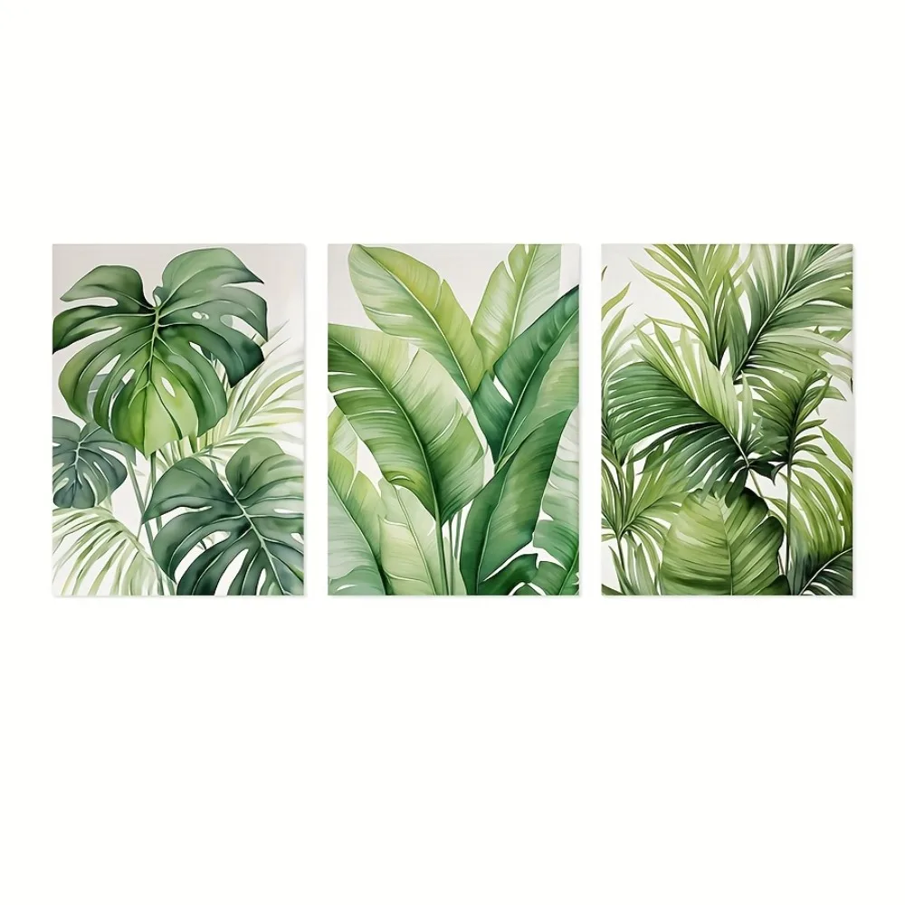 

Набор из 3 постеров HALFLEMART: тропические акварельные принты