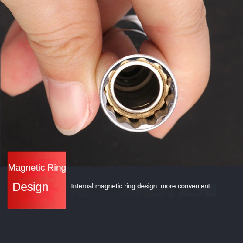 Новый торцевой ключ 14/16 мм с свечей зажигания магнитные тонкие настенные головки