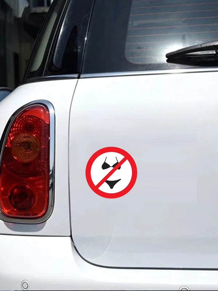 TT автомобильная наклейка знак зоны нудиста тематический узор личность ПВХ