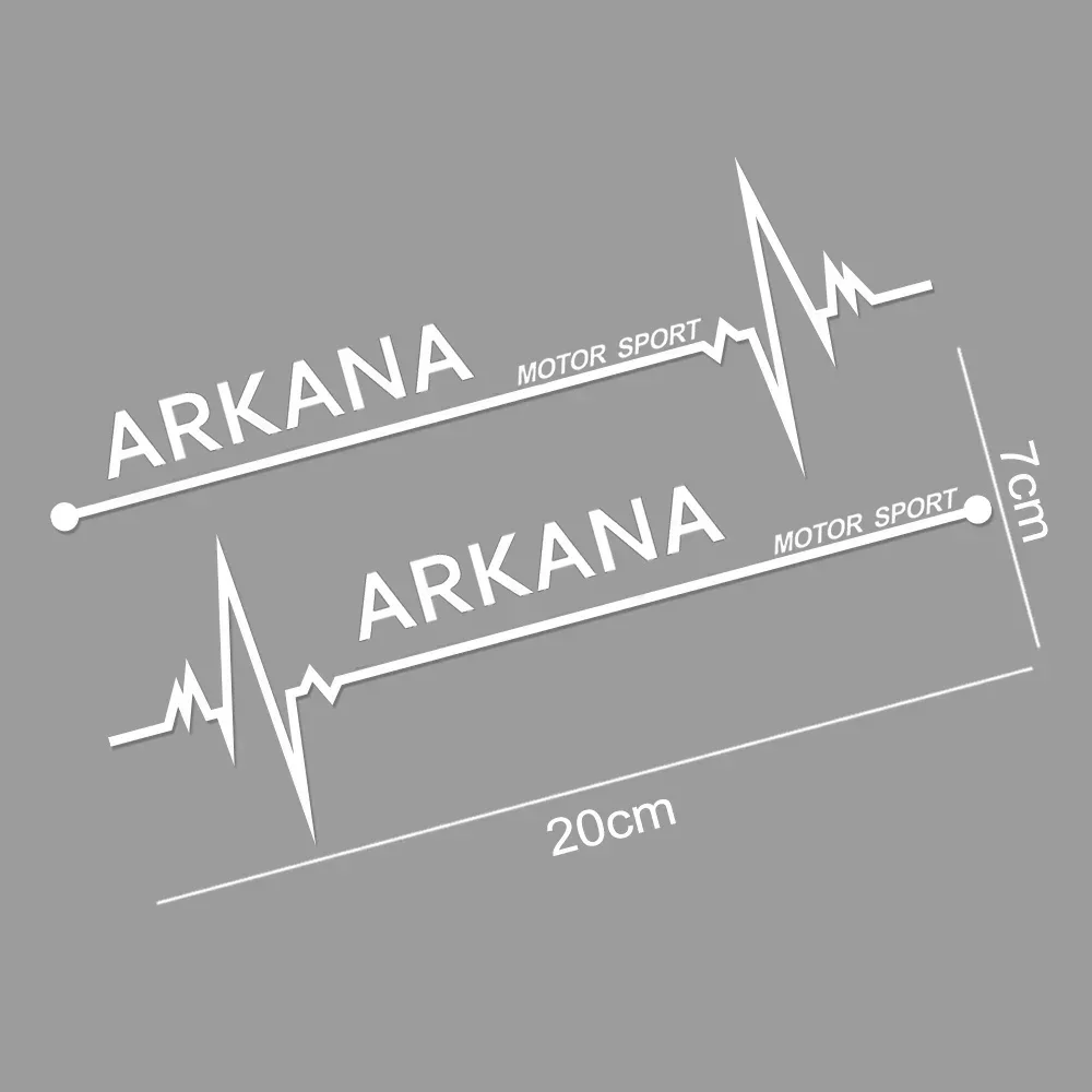 

2 шт., ПВХ наклейки на боковое окно автомобиля, виниловые водонепроницаемые наклейки для Renault ARKANA, значок, автостайлинг кузова, аксессуары для тюнинга