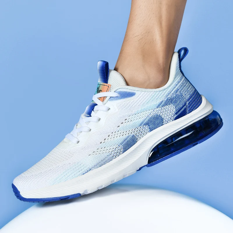 

2023 Breathable Running Shoes Men Non-slip Marathon Running Sports Jogging Shoes Male Training Sneakers Summer Tennis Man