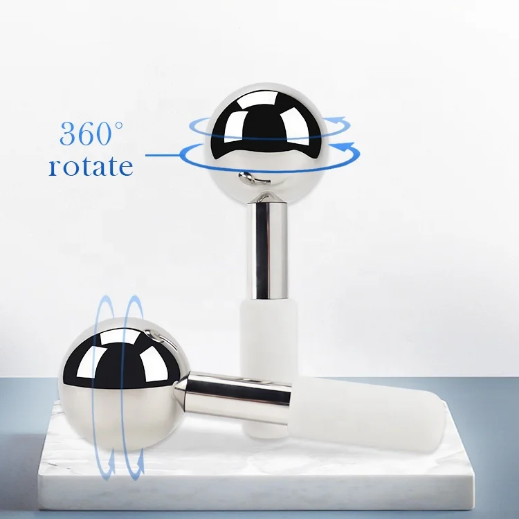 

new arrivals Rotating Facial Liftiing face roller ice globes Other Home Use Beauty Equipment