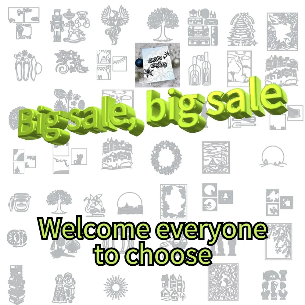 Металлическая рамка для резки штампы 2024 различные Xoates DIY Скрапбукинг