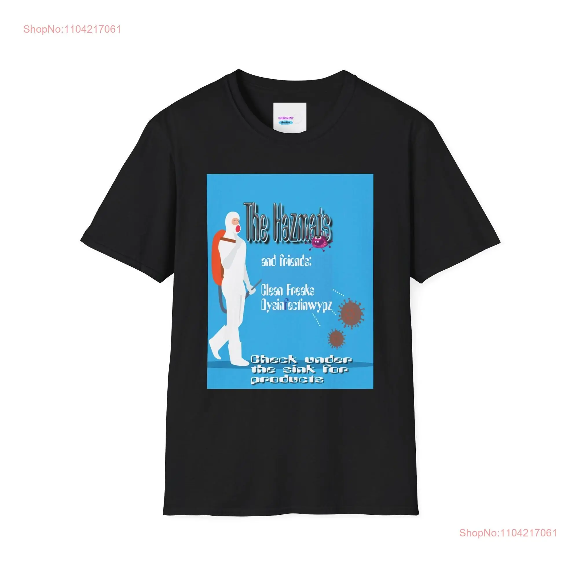 Футболка Hazmat Softstyle с длинными или короткими рукавами