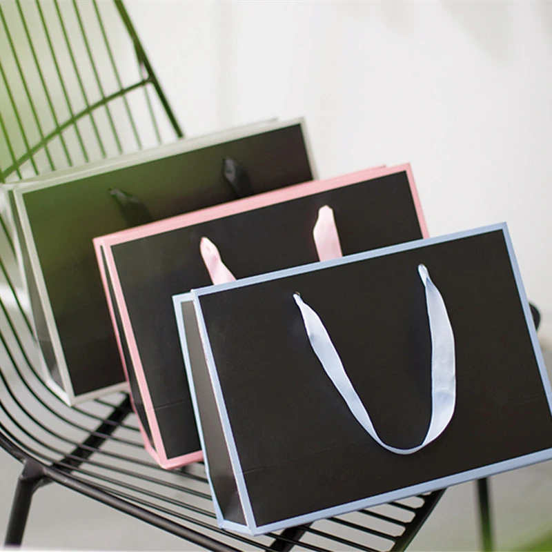 2022 Бесплатная доставка 100 шт./лот большой размер утолщенная бумажная сумка для