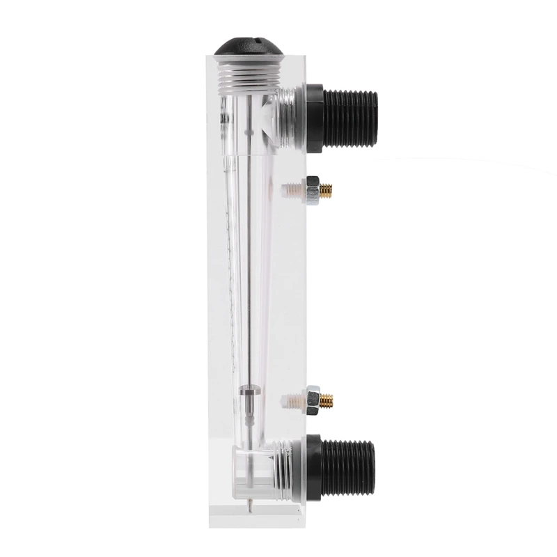 3x черная регулируемая ручка 0 1-1 GPM панель типа расходомера воды LZM-15