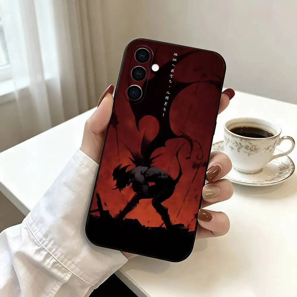 Фото Чехол для телефона Apocalyptic Tragedy Devilman Crybaby-s для Samsung Galaxy A73, A72, A70, A53, A52, A51, мягкий силиконовый черный чехол №2