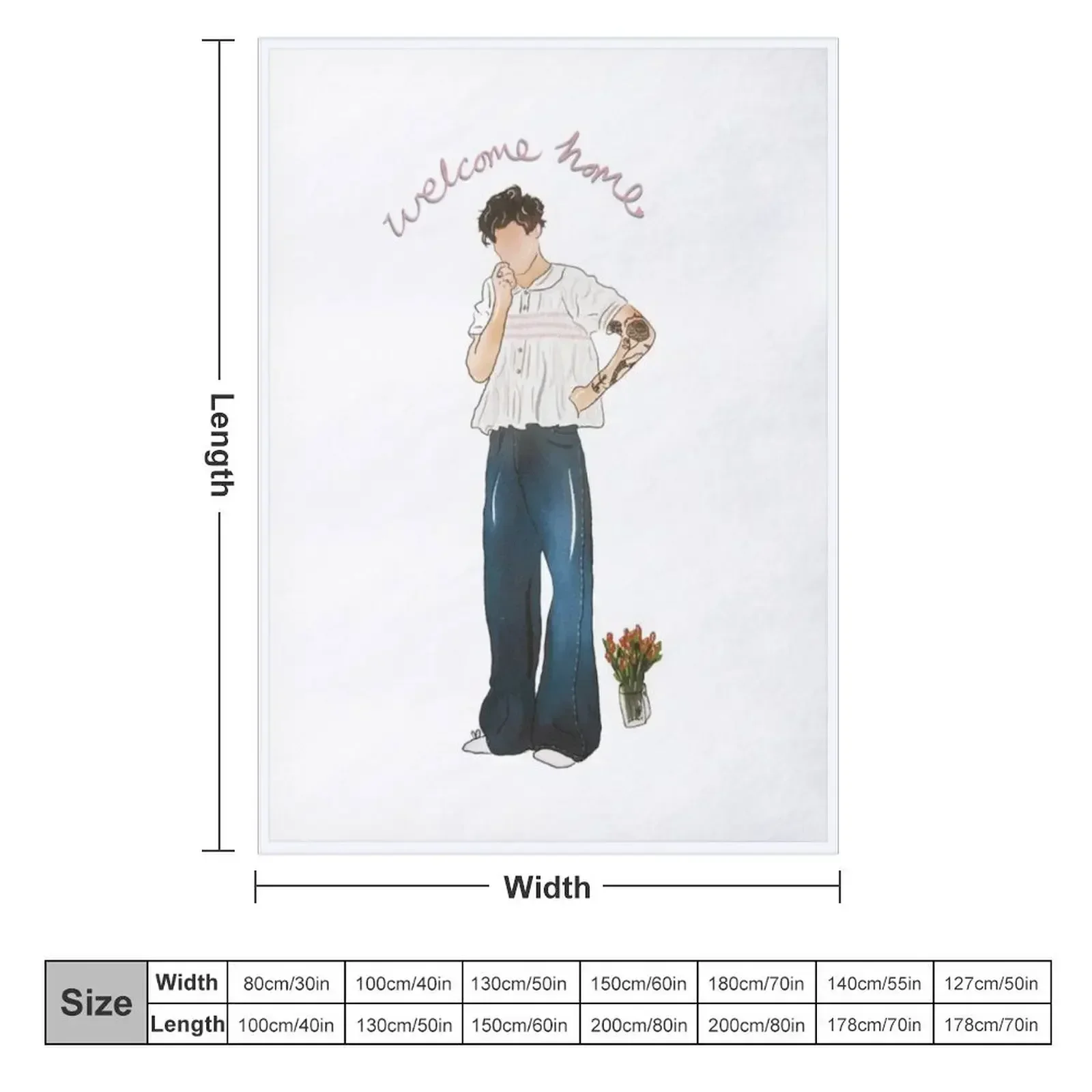 Одеяло Harry's House Декоративное одеяло из фланелевой ткани Летние одеяла и