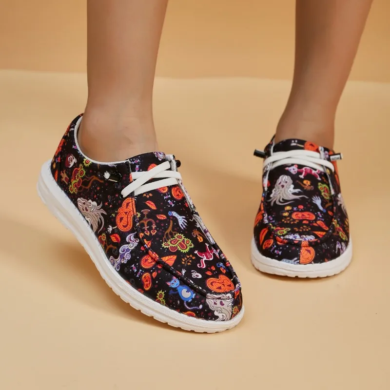 Женские кроссовки из ПУ кожи на плоской подошве шнуровке разные цвета