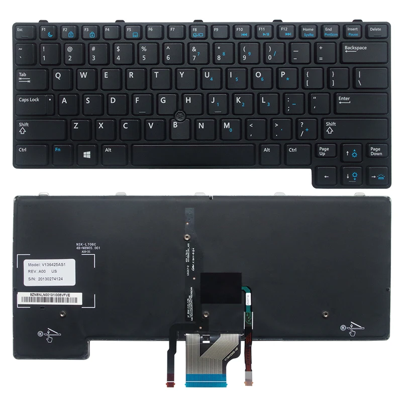 

New Laptop English Layout Keyboard For DELL Latitude 6430U E6430U E6330 E6530U E6430u