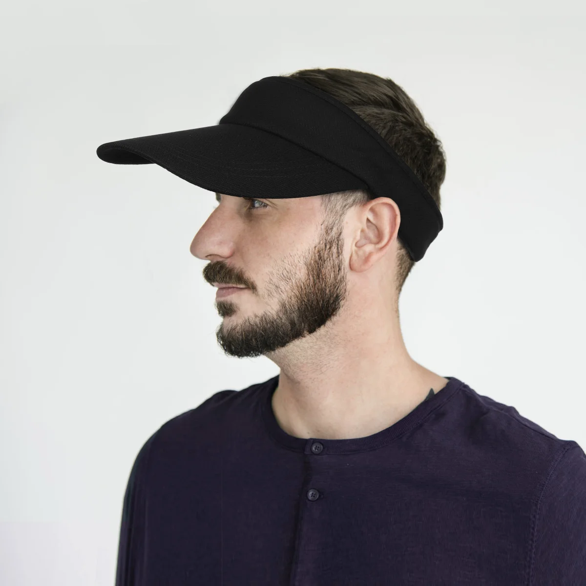 Козырек от солнца с широкими полями для мужчин и подростков регулируемая