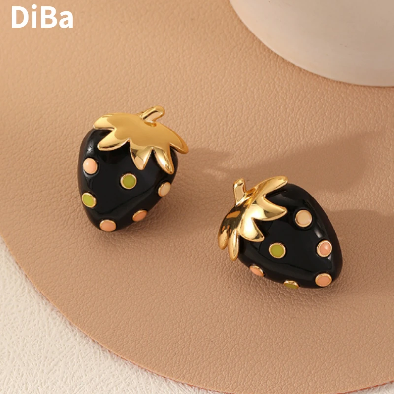 Современные ювелирные изделия милые корейские темпераментные серьги-гвоздики в