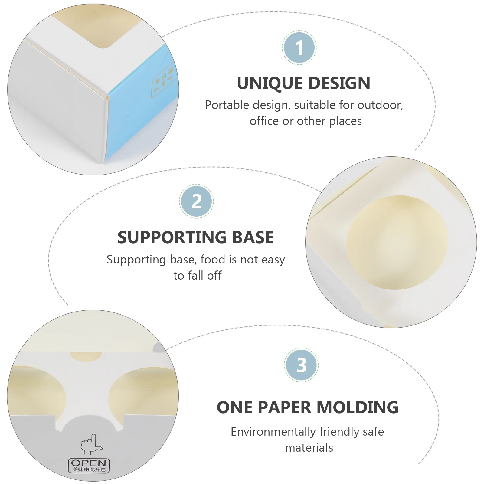 25 шт. оконная коробка для яиц коробки торта контейнер кексов упаковка