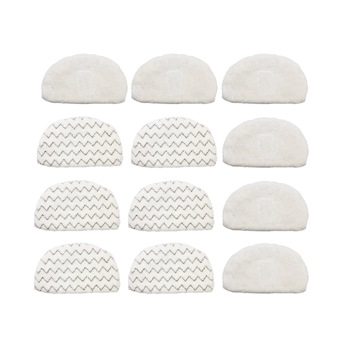 

12PCS Replacement Washable Steam Mop Pads forBissell Powerfresh 1940 1440 Steam Mop Model Cleaning Parts
