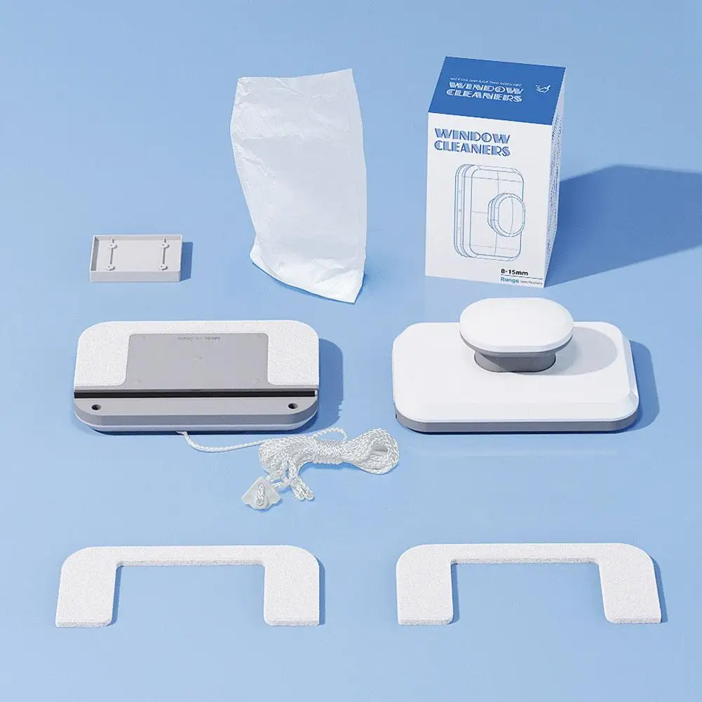 Новинка 2024 Высококачественная Магнитная щетка для мытья окон двусторонняя