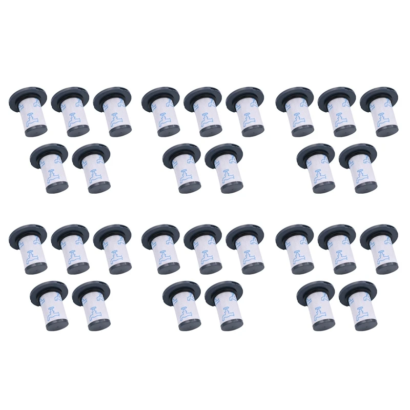 

30Pcs Washable Filter For Rowenta ZR009007 And Tefal X-Force Flex 14.60 11.6 Rod Vacuum Cleaners Parts Accessories
