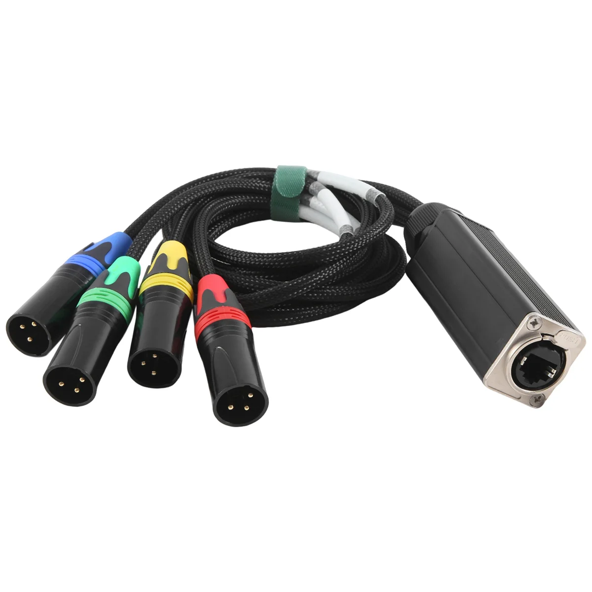 XLR 4-канальный 3-контактный мультисетевой сценический и студийный соединитель